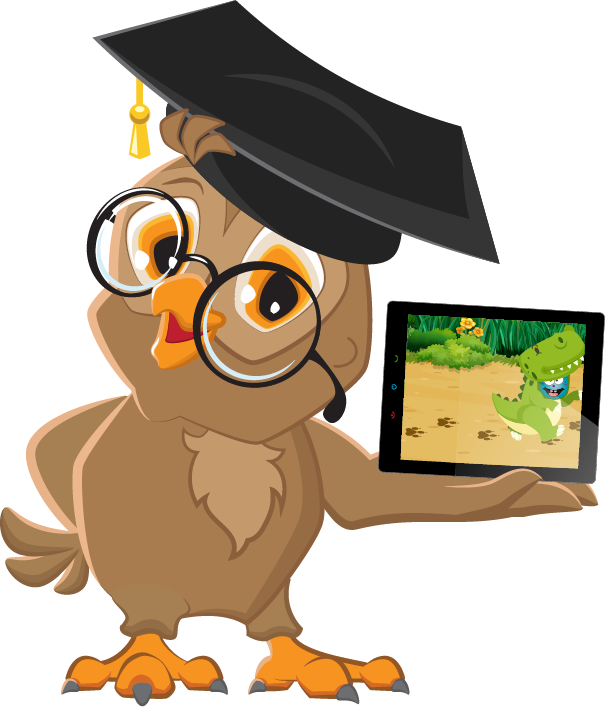 Prof Owl on Tablet